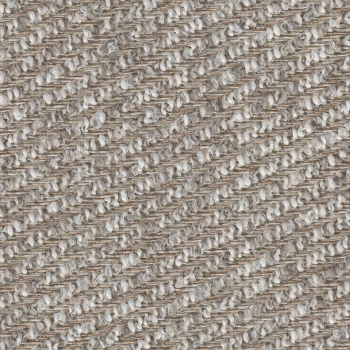 Cloudbank Upholstery Fabric - Classic Boucle Twill Weave - Swatch / Flax - Revolution Upholstery Fabric