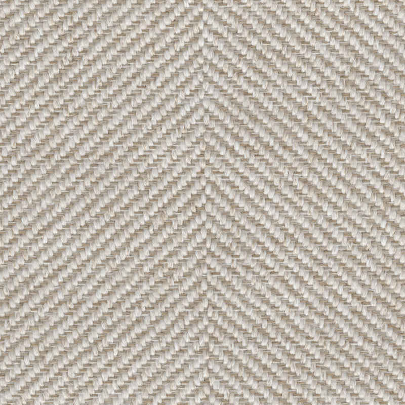 Downton - Performance herringbone upholstery fabric - Yard / Flax - Revolution Upholstery Fabric