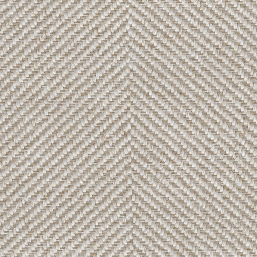 Downton - Performance herringbone upholstery fabric - Yard / Flax - Revolution Upholstery Fabric