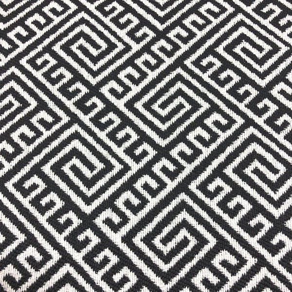 Hatteras - Outdoor Upholstery Fabric - yard / Black - Revolution Upholstery Fabric