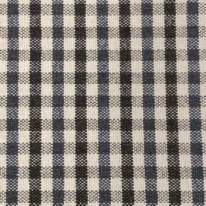 Charles - Plaid Upholstery Fabric - Swatch / Navy - Revolution Upholstery Fabric