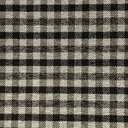 Charles - Plaid Upholstery Fabric - Discontinued - Swatch / Onyx - Revolution Upholstery Fabric