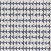 Geometric Print - Jacquard Upholstery Fabric - yard / geometrics-lapis - Revolution Upholstery Fabric