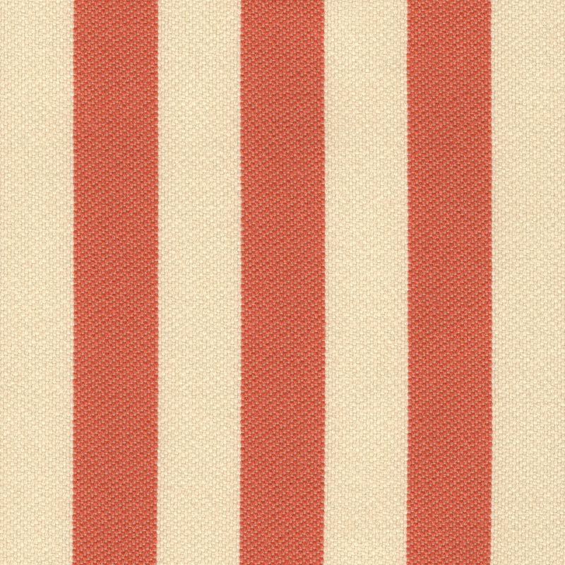 Cowabunga - Washable Striped Performance Fabric - Discontinued - yard / cowabunga-mango - Revolution Upholstery Fabric