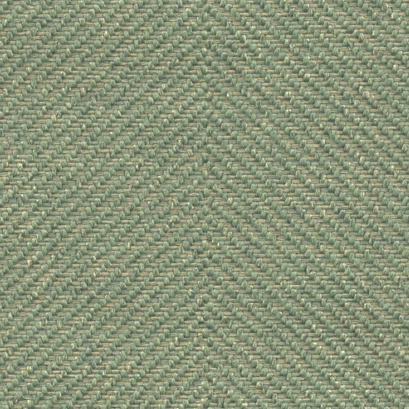 Downton - Performance herringbone upholstery fabric - Yard / Mint - Revolution Upholstery Fabric