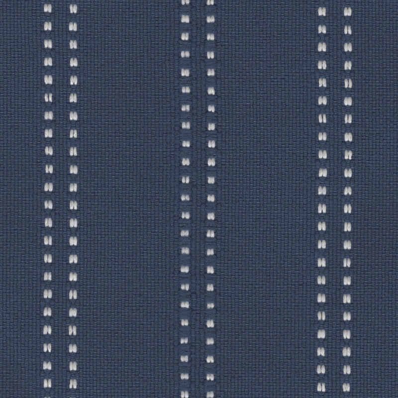 Stitch - Outdoor Performance Fabric - yard / Navy - Revolution Upholstery Fabric