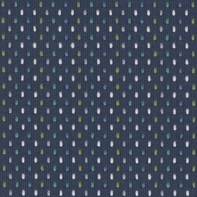 Dotz - Outdoor Upholstery Fabric - yard / Navy - Revolution Upholstery Fabric