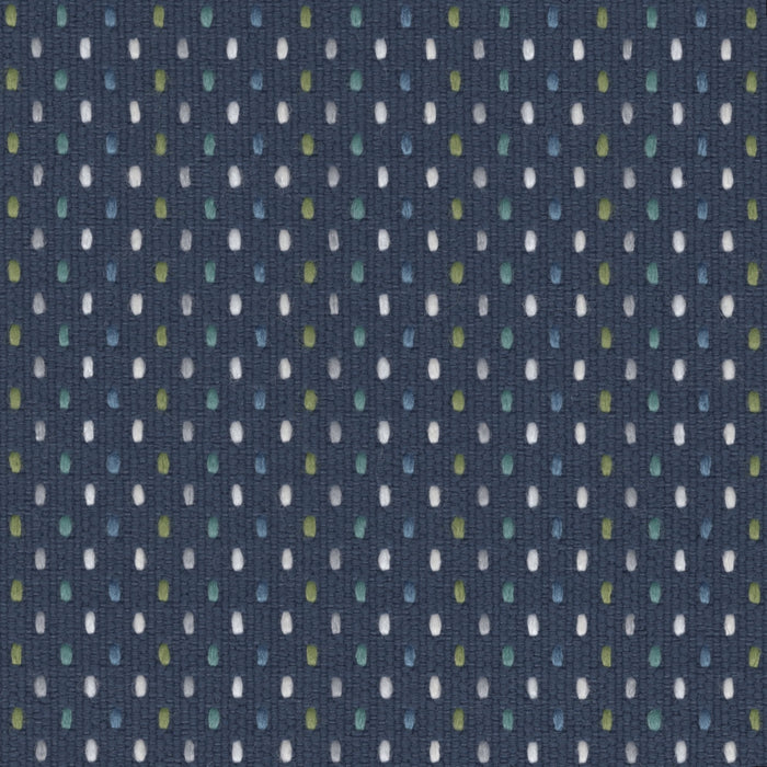 Dotz - Outdoor Upholstery Fabric - yard / Navy - Revolution Upholstery Fabric