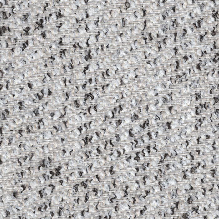 Cloudbank Upholstery Fabric - Classic Boucle Twill Weave - Swatch / Pepper - Revolution Upholstery Fabric