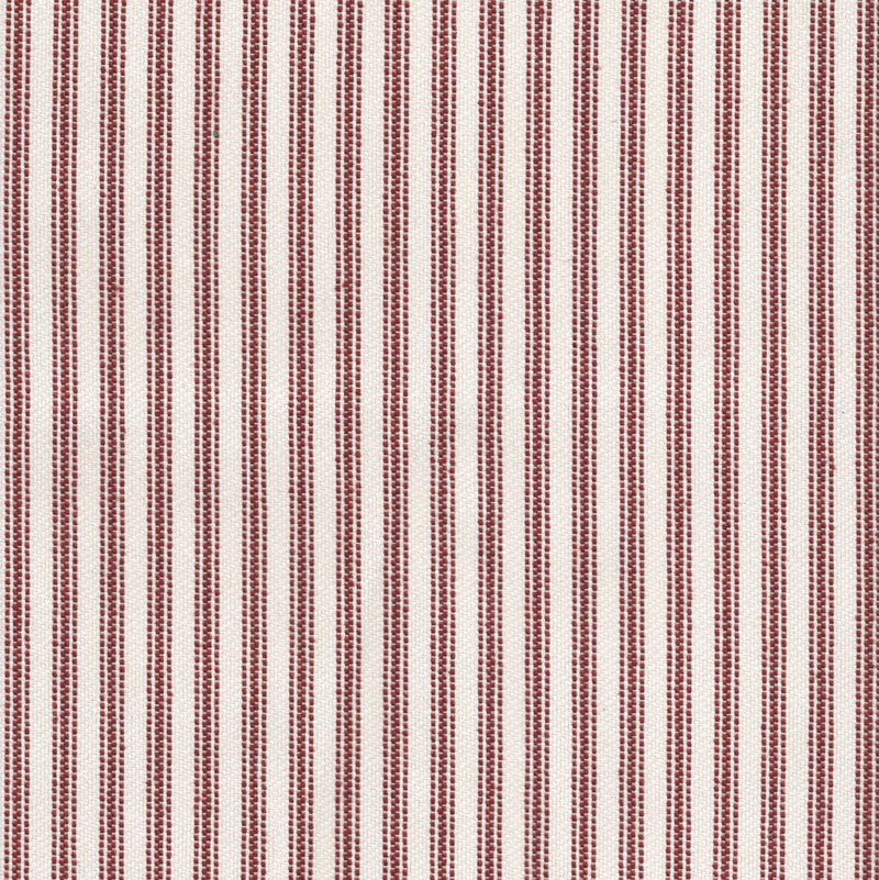 Foreshore - Washable Striped Performance Fabric - Yard / foreshore-sierra-red - Revolution Upholstery Fabric