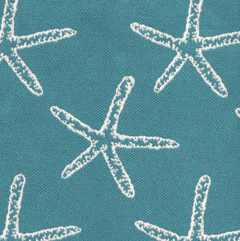 Seastar Starfish - Jacquard Upholstery Fabric - Yard / seastar-bottle - Revolution Upholstery Fabric