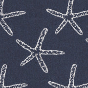 Seastar Starfish - Jacquard Upholstery Fabric - Yard / seastar-indigo - Revolution Upholstery Fabric