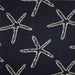 Seastar Starfish - Jacquard Upholstery Fabric - Yard / seastar-indigo - Revolution Upholstery Fabric