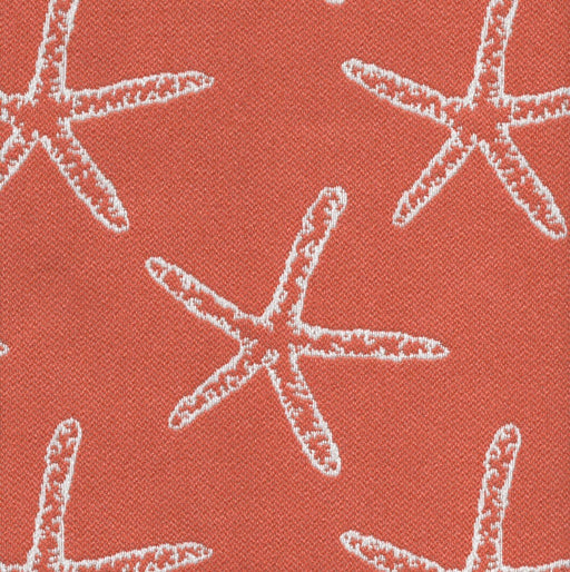 Seastar Starfish - Jacquard Upholstery Fabric - Yard / seastar-mango - Revolution Upholstery Fabric