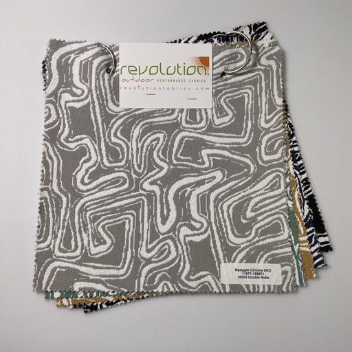 Squiggle Memo Sample -  - Revolution Upholstery Fabric