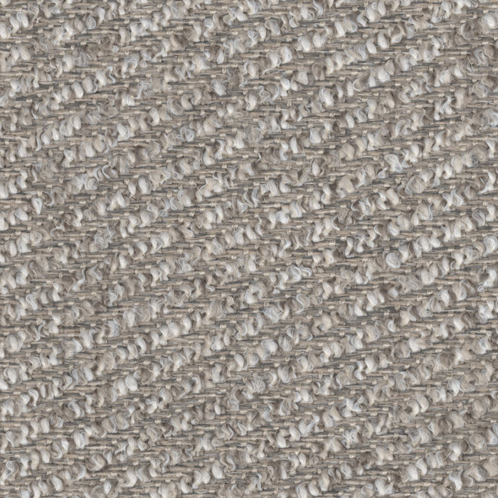 Cloudbank Upholstery Fabric - Classic Boucle Twill Weave - Swatch / Stone - Revolution Upholstery Fabric