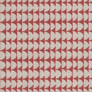 Geometric Print - Jacquard Upholstery Fabric - yard / geometrics-tomato - Revolution Upholstery Fabric