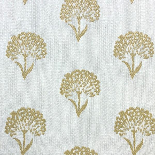 Coneflower Floral - Jacquard Upholstery Fabric - Discontinued - Yard / coneflower-gold - Revolution Upholstery Fabric