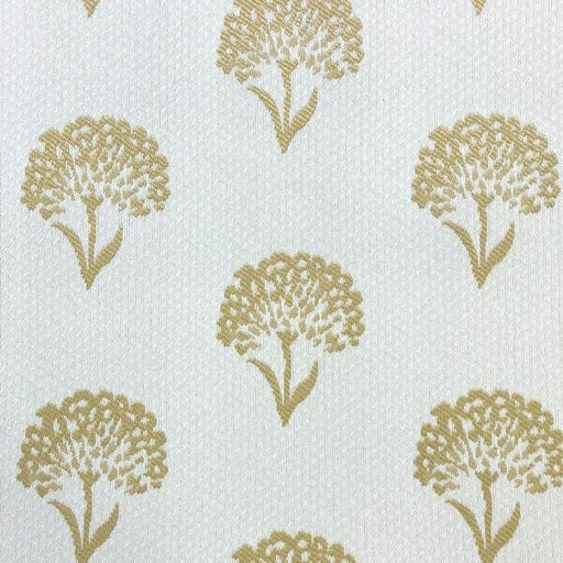Coneflower Floral - Jacquard Upholstery Fabric - Yard / coneflower-gold - Revolution Upholstery Fabric