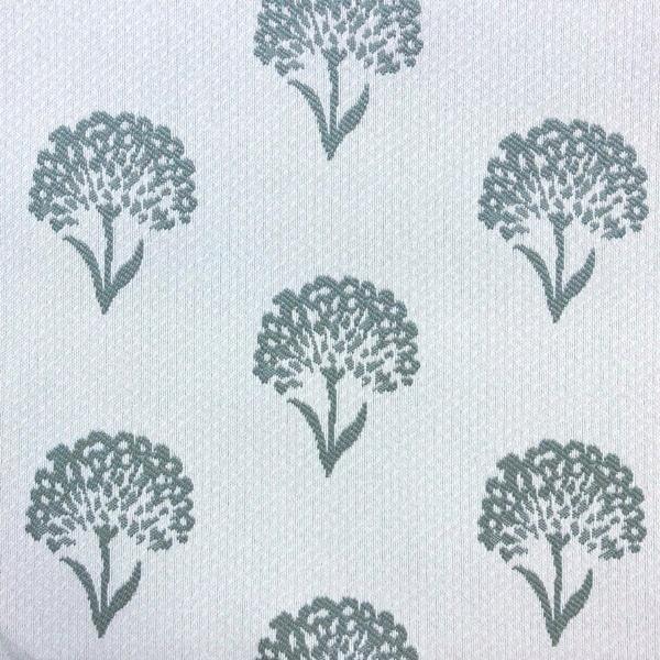 Coneflower Floral - Jacquard Upholstery Fabric - Yard / coneflower-teal - Revolution Upholstery Fabric