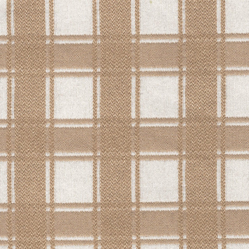 Denmark Plaid - Jacquard Upholstery Fabric - Yard / denmark-straw - Revolution Upholstery Fabric