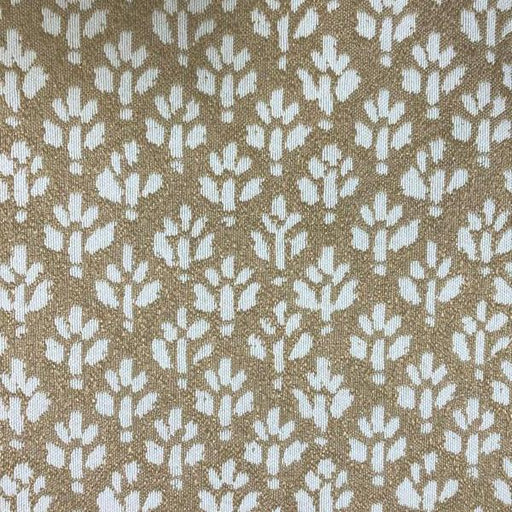 Iceland Ditsy Floral -  Jacquard Upholstery Fabric - Yard / iceland-straw - Revolution Upholstery Fabric