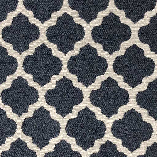 Metalwork - Washable Performance Fabric - Discontinued - Yard / metalwork-indigo - Revolution Upholstery Fabric