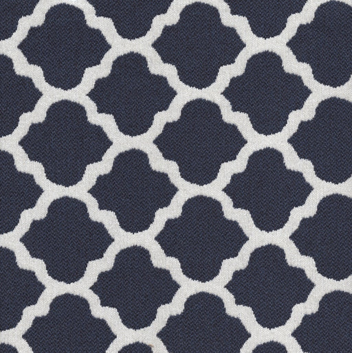 Metalwork - Washable Performance Fabric - Discontinued - Yard / metalwork-indigo - Revolution Upholstery Fabric