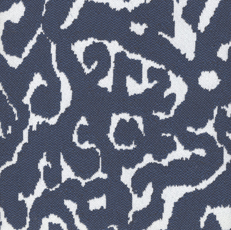 Janus - Outdoor Upholstery Fabric - Swatch / Navy - Revolution Upholstery Fabric