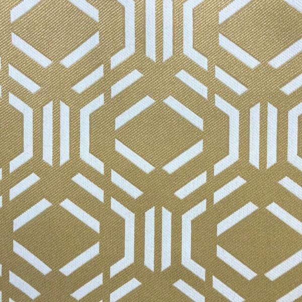 Montpelier Geometric Pattern -  Jacquard Upholstery Fabric - Yard / montpelier-gold - Revolution Upholstery Fabric