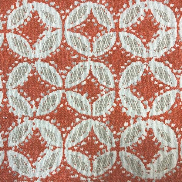 Norway Fabric - Jacquard Upholstery Fabric - Yard / norway-mango - Revolution Upholstery Fabric