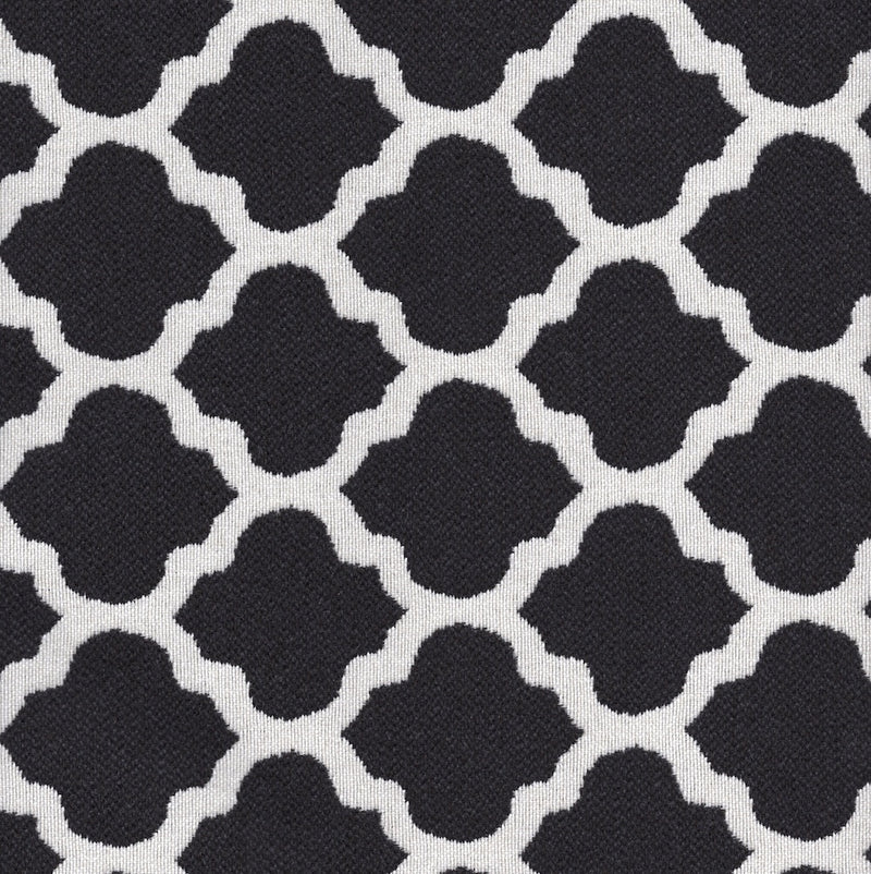 Metalwork - Washable Performance Fabric - Yard / metalwork-onyx - Revolution Upholstery Fabric