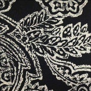 Opulent - Paisley Upholstery Fabric - Discontinued - Yard / opulent-onyx - Revolution Upholstery Fabric