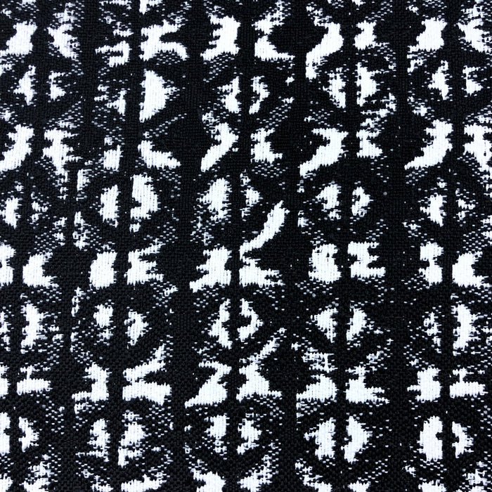 Polynesian - Outdoor Performance Fabric - yard / Black - Revolution Upholstery Fabric