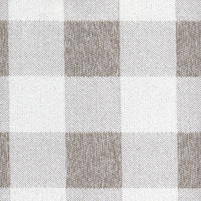 Rothbury Checkered - Jacquard Upholstery Fabric - Yard / rothbury-taupe - Revolution Upholstery Fabric