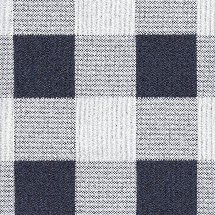 Rothbury Checkered - Jacquard Upholstery Fabric - Yard / rothbury-navy - Revolution Upholstery Fabric