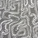 Squiggle  - Outdoor Upholstery Fabric - Swatch / Chrome - Revolution Upholstery Fabric